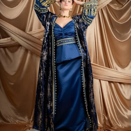 Luxury Moroccan Caftan Set (4 Pieces)
